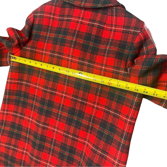 VTG PENDLETON WOOLENS PLAID TARTANS OVERCOATS and dress size 14 - Picture 13 of 16